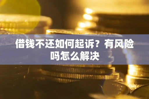 北京借钱不还如何起诉？有风险吗怎么解决
