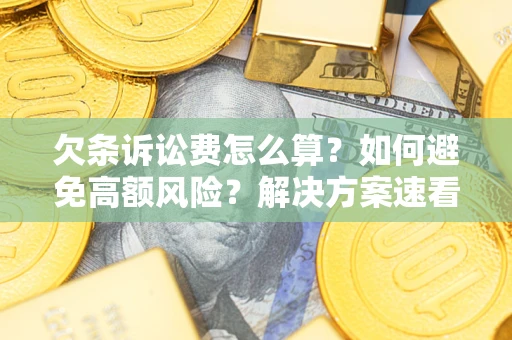 北京欠条诉讼费怎么算？如何避免高额风险？解决方案速看！
