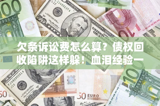 北京欠条诉讼费怎么算？债权回收陷阱这样躲！血泪经验一次讲透